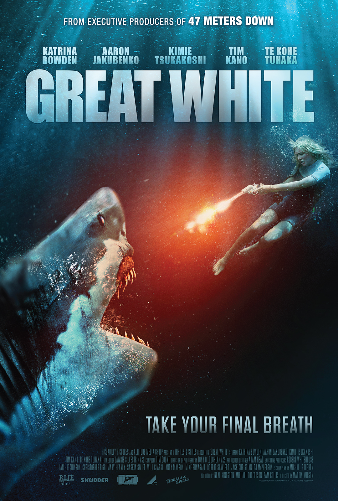 ดูหนังออนไลน์ Great White | เทพเจ้าสีขาว (2021)